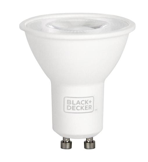 Imagem de Lâmpada LED Luz Branca Dicroica 4,5W 6500K Black+Decker 10pç