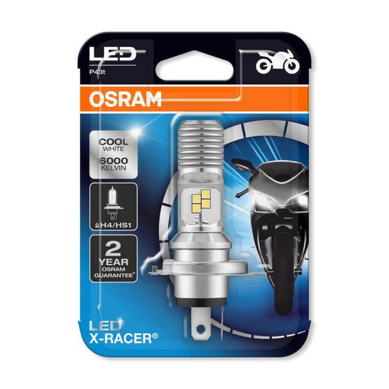 Imagem de Lâmpada Led Moto H4 Hs1 Osram X Racer 6000k 12v 25w