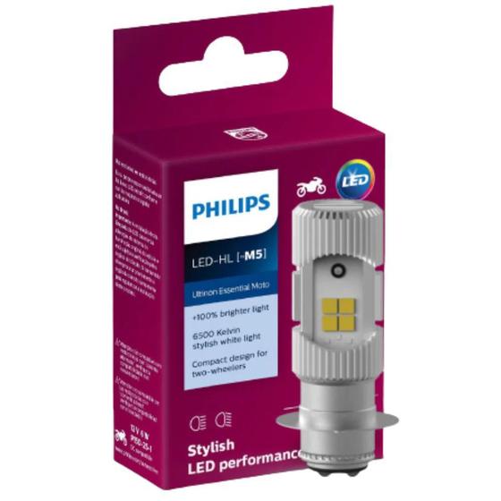 Imagem de Lâmpada led philips ultinon essential moto m5 6500k