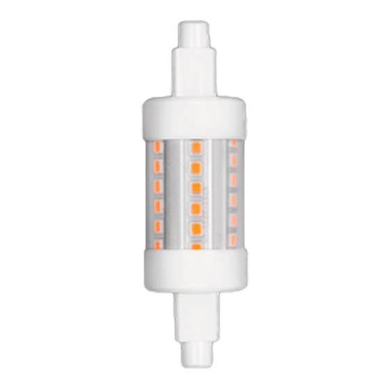 Imagem de Lampada Led R7 Palito  5w 2700k 500lm Bivolt