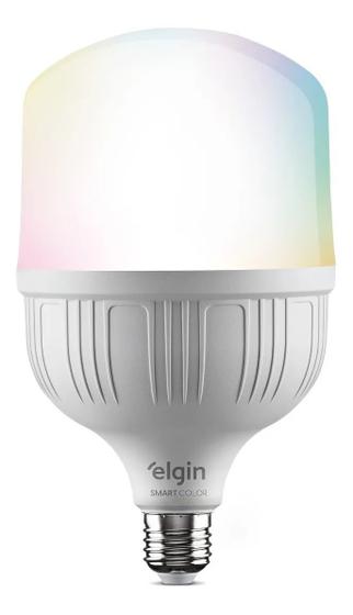 Lampada Led Rgb Bulbo 30w Inteligente Smart Wi-fi Elgin Menor preço em Lampada Led Rgb Bulbo 30w Inteligente Smart Wi-fi Elgin