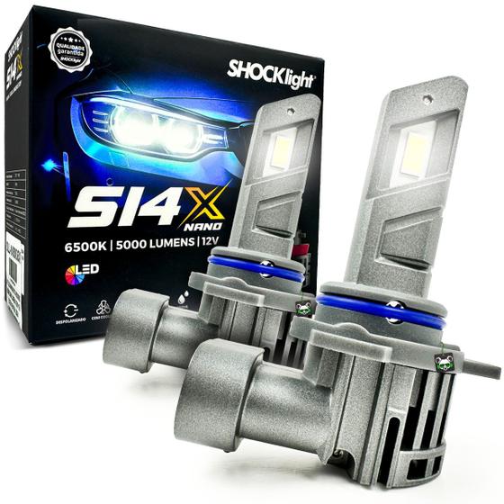 Imagem de Lâmpada Led Shocklight S14X Nano 5000 Lúmens 6500K HIR2 9012