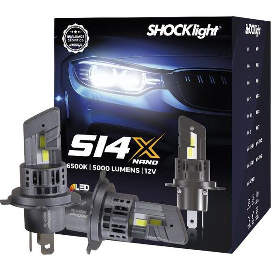 Imagem de Lâmpada Led Shocklight S14x S14 X Nano H4 5000 Lumens 6500k