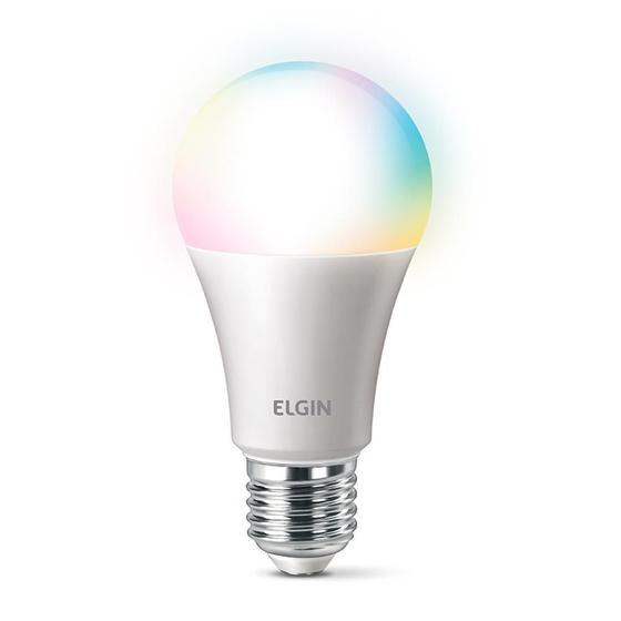 Imagem de Lâmpada Led Smart Wifi Elgin Smart Color Rgb 10w Bivolt