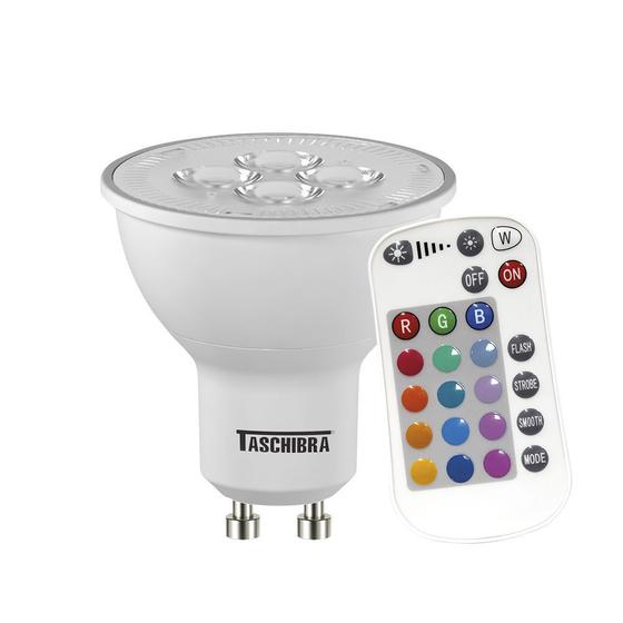 Imagem de Lâmpada led taschibra tdl rgb ir 5w