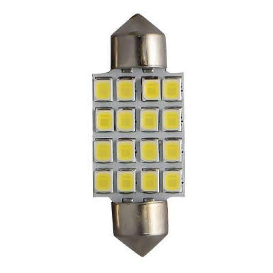 Imagem de Lâmpada led torpedo 36mm 16 leds