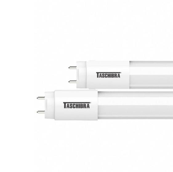 Imagem de Lâmpada LED Tubular Taschibra 9,9W T8 6500K Luz Branca