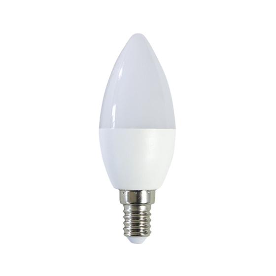 Imagem de Lâmpada led vela balão leitosa e14 4,7w 3000k bivolt - embu led