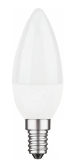 Imagem de Lâmpada Led Vela Leitosa 2W 220V E14 Branco Frio