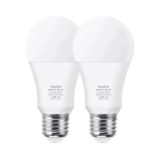 Imagem de Lâmpada LED Wi-Fi Inteligente E27 RGB - Regulável, Zigbee e Compatível com Alexa