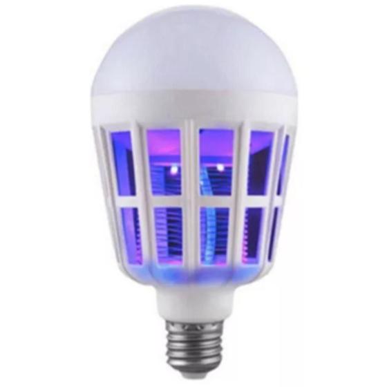 Imagem de Lâmpada Mata Mosquito Amadilha UV Repelente Eletrico Led 15W 110V Zanzara