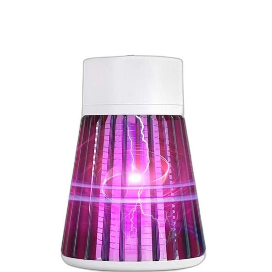 Imagem de Lâmpada Mata Mosquito Led Uv Eletrônico Pernilongo Insetos
