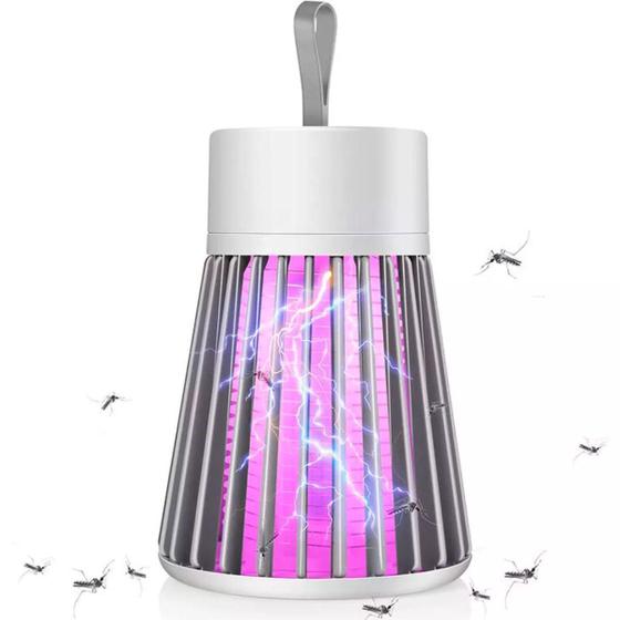 Imagem de Lâmpada Mata Mosquito Led Uv Eletrônico Pernilongo Insetos