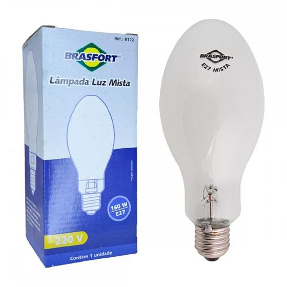 Imagem de Lampada Mista Brasfort 160Wx220V. E-27