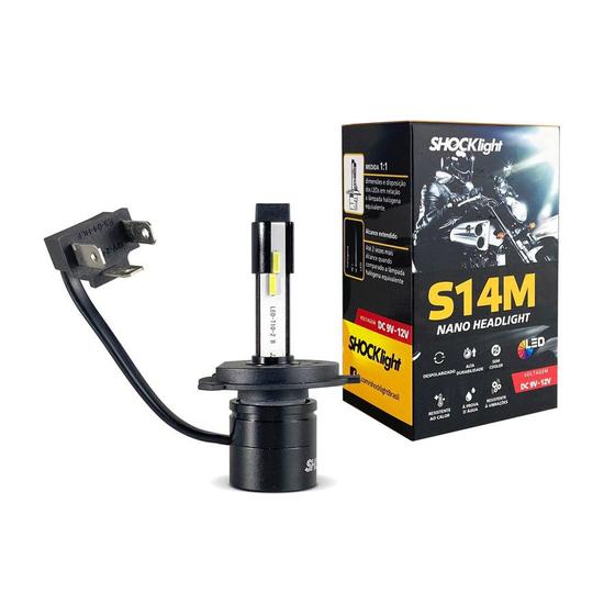 Imagem de Lâmpada Nano Led H4 P/ Moto AME 250 C1 2013/2013  S14M