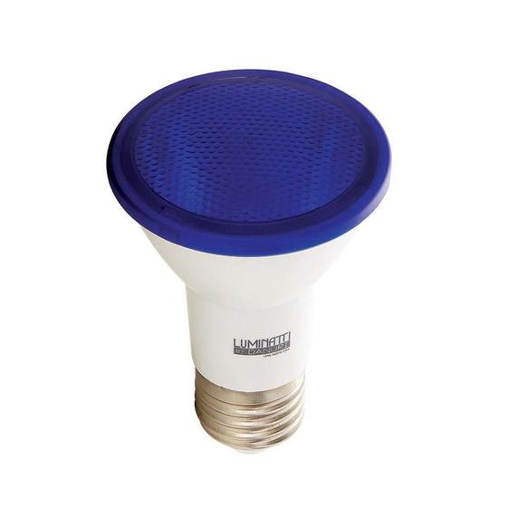 Imagem de Lâmpada PAR 20 LED 6W Luz Azul Bivolt E27 Luminatti