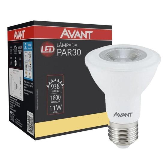 Imagem de Lampada Par30 Led 11W 938Lm 6500K 40G Biv Avant