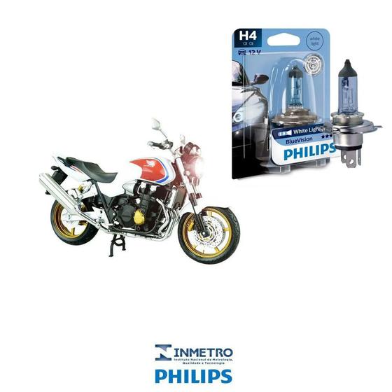 Imagem de Lâmpada Philips BlueVision H4 p/ HONDA CB 1300 Super Four