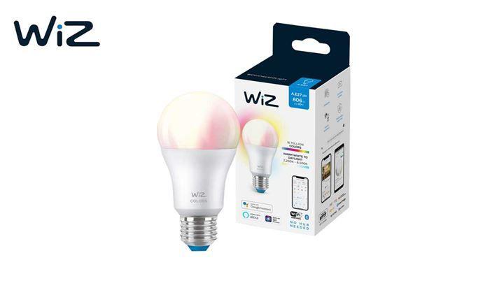 Imagem de Lâmpada Philips Ledbulb Wiz Rgb Wi-Fi 8,5w 806 Lumens Bivolt