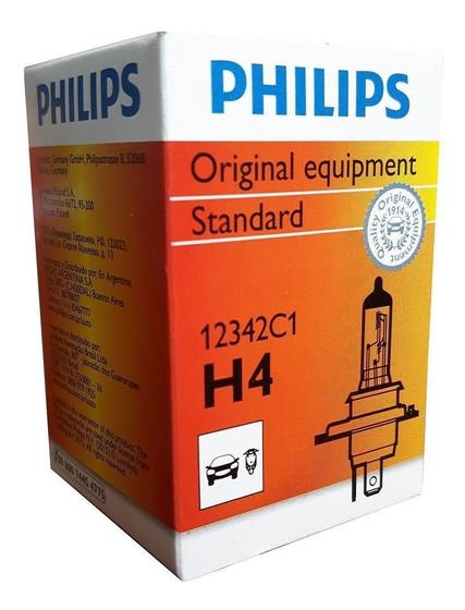 Imagem de Lampada Philips Standard H4 Vw Fox 03 A 08 Baixo/ Alto