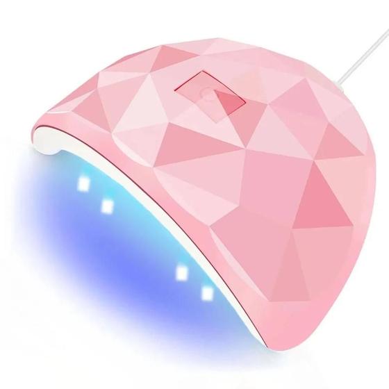 Imagem de Lâmpada Secadora de Unhas UV LED 18W - Carga USB - Profissional