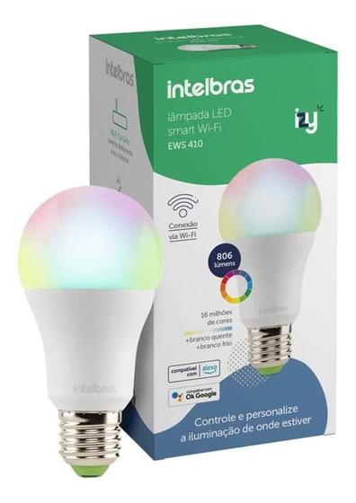 Imagem de Lâmpada Smart Inteligente Com Alexa Wi-fi Ews410 Intelbras