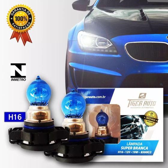 Lâmpada Super Branca H16 19w PSX 24W 12v Efeito Xenon Premium Inmetro - Tiger Auto é boa?