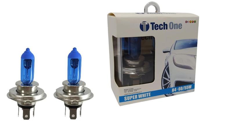 Imagem de Lampada super branca h4 12v 55w