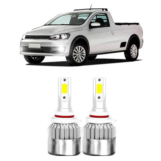 Imagem de Lampada Super Led Vw Saveiro G5 G6 Farol De Milha Hb4 6000K