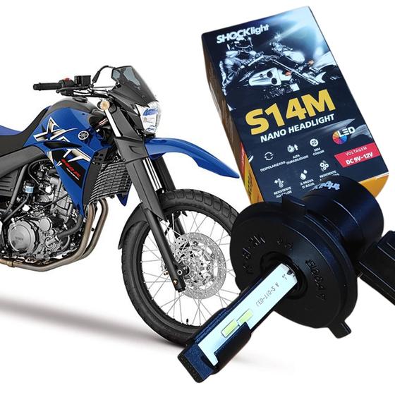 Imagem de Lâmpada Super Led Yamaha Xt 660 Headligth Nano S14 H4 6000k