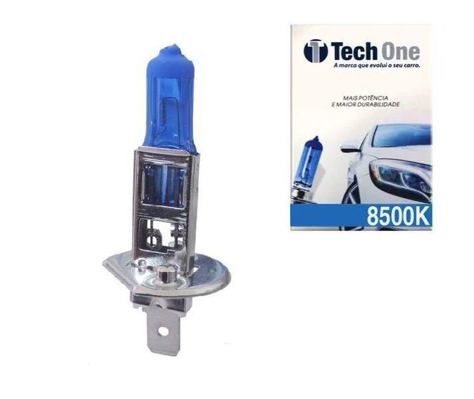 Imagem de Lampada superbranca 12v techone caixinha 8500k h1 55w