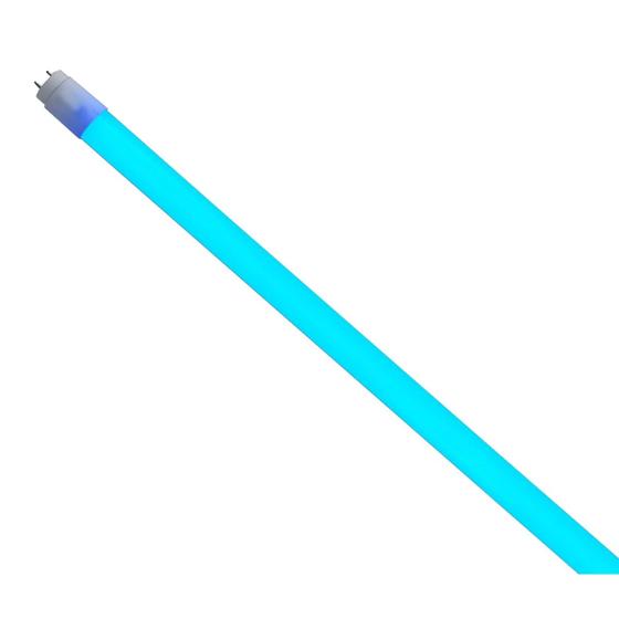 Imagem de Lâmpada Tubular Led 9W T8 60Cm Azul G13 Bivolt