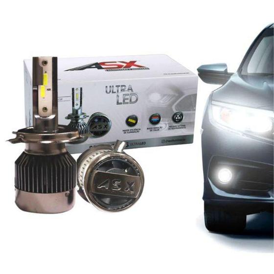 Imagem de Lâmpada Ultra LED Asx Hb3/Hb4 CSP 6500K 8000 Lumens