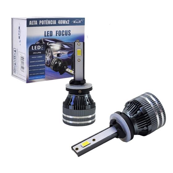 Imagem de Lampada ultraled para farol ray-x led focus h27 40wx2 com canbus