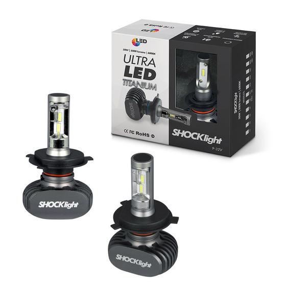 Imagem de Lâmpada UltraLed Titanium H4 P/ Farol Baixo Celta 2006/14