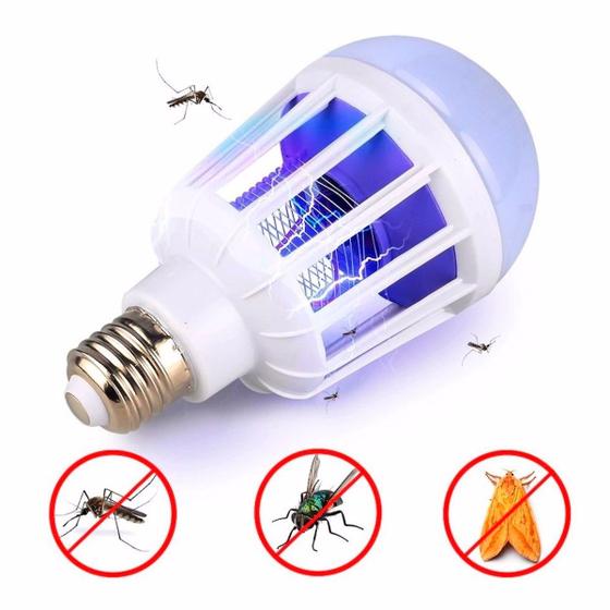 Imagem de Lâmpada Uv Led 15w Mata Mosquitos Pernilongos Potente