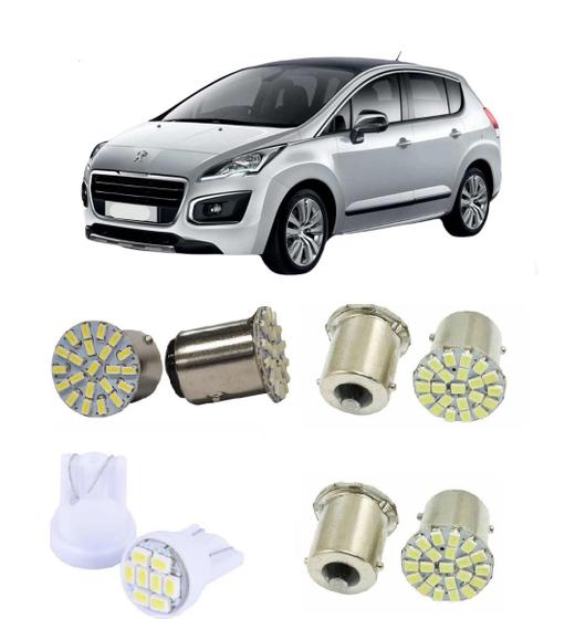 Imagem de Lâmpadas 22 Led Traseira Seta Ré Freio Peugeot 3008 11 a 15