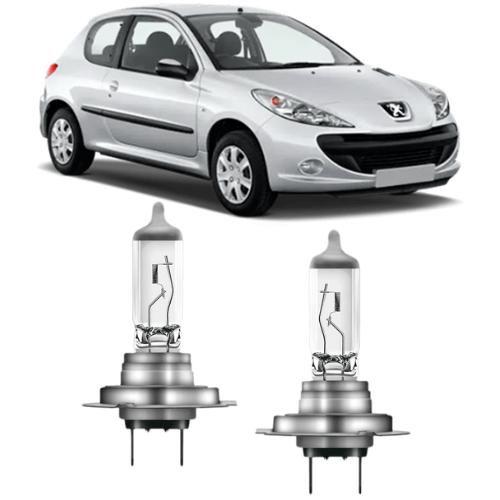 Imagem de Lampadas farol alto peugeot 206 farol duplo todos h7