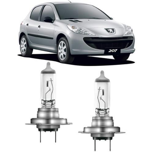 Imagem de Lampadas farol alto peugeot 207 todos h7