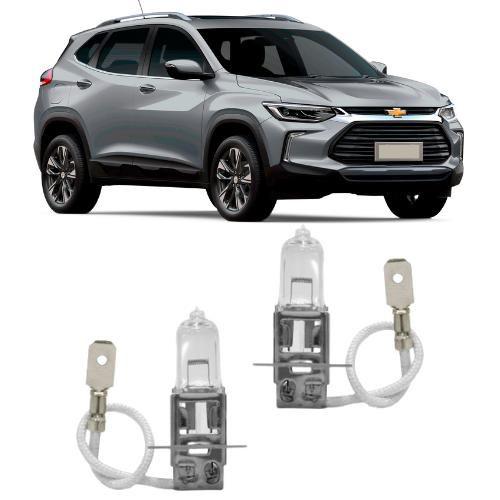 Imagem de Lampadas farol milha chevrolet tracker com projetor h3