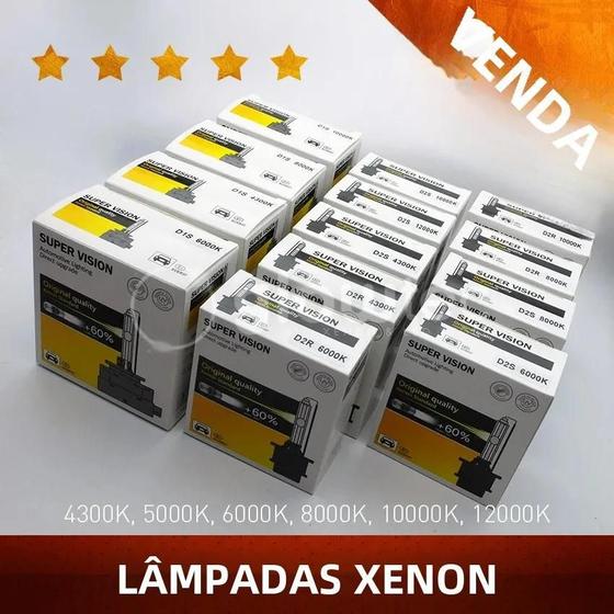 Imagem de Lâmpadas Hid De Alta Intensidade D1s D2s D3s D4s 2 Peças Farol De Carro 4300k 6000k 8000k Glowtec