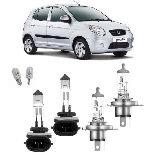 Imagem de Lâmpadas Kia Picanto 2007 2008 2009 2010 2011 Até 2019