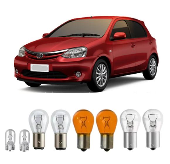 Imagem de Lampadas lanterna pisca ré freio etios 2013 14 15 16 a 2018