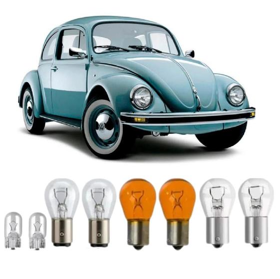 Imagem de Lampadas lanterna pisca ré freio fusca todos
