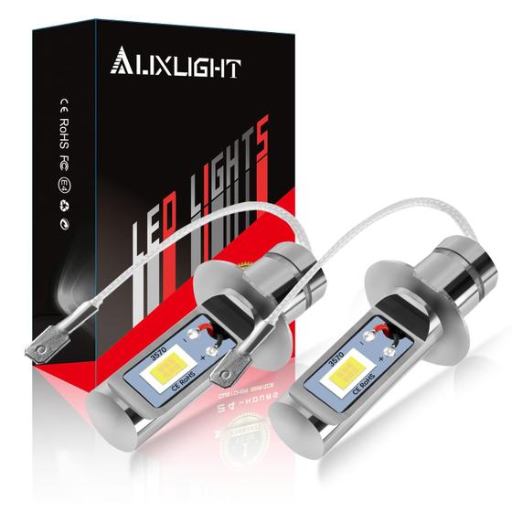 Imagem de Lâmpadas LED de neblina DRL AUXLIGHT H3 3000 Lumens 6000K