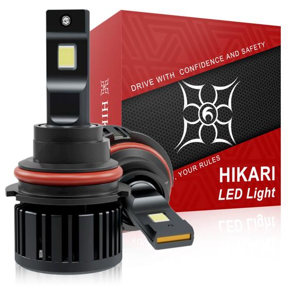 Imagem de Lâmpadas LED HIKARI 2025 20000LM 9007 HB5 Dual Beam 45W 6000K