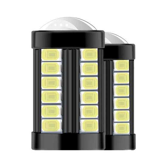 Imagem de Lâmpadas LED para Carro 1156 BA15S P21W 1157 - Sinalização, DRL, Ré e Freio - 12V/24V (2 Unidades)