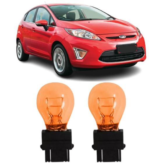 Imagem de Lampadas Pisca Seta Dianteira Ford New Fiesta Sedan Mexicano