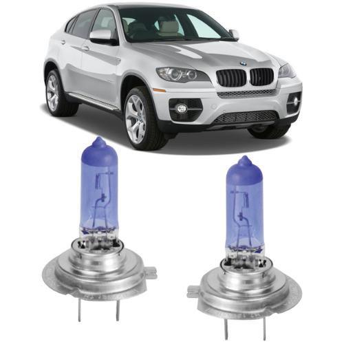 Imagem de Lampadas super branca farol alto bmw x6 2010 adiante