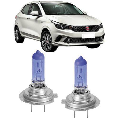 Imagem de Lampadas super branca farol baixo fiat argo 2017